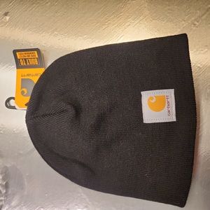 Carhartt NWT black knit beanie